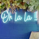 Oh La La Neon: Illuminate Your Space with Elegance!