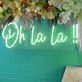Oh La La Neon: Illuminate Your Space with Elegance!