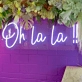 Oh La La Neon: Illuminate Your Space with Elegance!