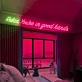 Relax and Unwind: You're in Good Hands with Our Neon Sign!