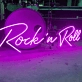 Rock n Roll: Electrifying Neon Sign for Your Space!