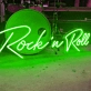 Rock n Roll: Electrifying Neon Sign for Your Space!