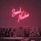 Take a Sip and Take a Dip Neon Sign: Dive into Relaxation with Every Sip