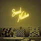 Take a Sip and Take a Dip Neon Sign: Dive into Relaxation with Every Sip