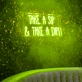 Seriously Neon Art Sign: Add a Touch of Sarcasm to Your Space!