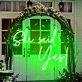 She Said Yes Wedding Neon Sign: Illuminating Your Love Story with Radiance!