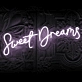 Sweet Dreams LED Neon Sign: Light Up Your Nights with Heavenly Glow