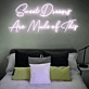 Sweet Dreams Are Made Of This: Illuminate Your Night with Heavenly Glow - Neon Sign