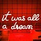 It Was All A Dream  Let Your Neon Sign Bring Your Fantasies to Life