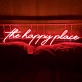 The Happy Place Neon Sign: Illuminate Your Space with Joy and Positivity