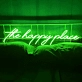The Happy Place Neon Sign: Illuminate Your Space with Joy and Positivity