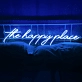 The Happy Place Neon Sign: Illuminate Your Space with Joy and Positivity