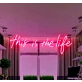 This Is The Life Illuminate Your Moments with Neon Brilliance