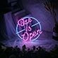 Customize 'Bar is open' neon sign