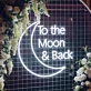 To The Moon and Back Wedding: Illuminate Your Love Story in Neon