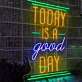 Today is a Good Day: Brighten Your Space with Positivity and Optimism - Neon Sign
