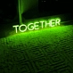 Together: Illuminate Your Bond with Radiance and Unity - Neon Art Sign