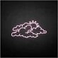 'Cloud and sun' neon sign