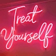 Treat Yourself Neon Glow for Self-Love and Relaxation