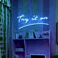 Try it On: Illuminate Your Fashion Journey with Neon Glow