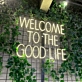 Welcome to The Good Life Illuminate Your Journey in Neon