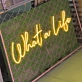 What a Life: Capture the Moment in Neon Glow