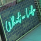 What a Life: Capture the Moment in Neon Glow
