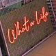 What a Life: Capture the Moment in Neon Glow