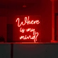 Where is My Mind Neon Sign: Find Clarity in Neon Glow
