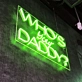 Who's Your Daddy Neon Art Sign: Flaunt Your Style in Neon