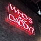 Who's Your Daddy Neon Art Sign: Flaunt Your Style in Neon