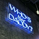 Who's Your Daddy Neon Art Sign: Flaunt Your Style in Neon