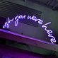 Wish You Were Heve: Embrace the Spirit of Adventure with Neon Shine