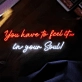 You Have to Feel it in Your Soul: Illuminate Your Spirit with Neon Light