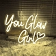 You Glow Girl: Shine Bright with Neon Radiance