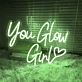 You Glow Girl: Shine Bright with Neon Radiance