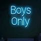 Boy only  Illuminate Your Space with Neon Love