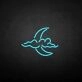 Cloud and moon neon sign