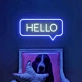 Hello Add a Touch of Neon Attitude to Your Space