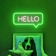 Hello Add a Touch of Neon Attitude to Your Space