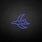 Cloud and moon neon sign
