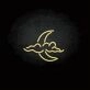 Cloud and moon neon sign