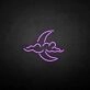 Cloud and moon neon sign