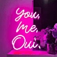 You Me Oui: Light Up Your Space with Neon Romance