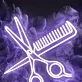 Comb And Scissors: Add a Touch of Neon Style to Your Space