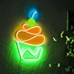 Cupcake: Illuminate Your Space with Neon Sweetness