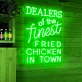Dealers Of The Finest Fried Chicken In Town: Light Up Your Space with Neon Flavor