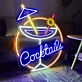 Customize Cocktails Bar: Illuminate Your Space with Neon Mixology