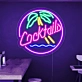 Customize Cocktails Beer Bar: Add a Touch of Neon Brew to Your Space