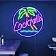 Customize Cocktails Beer Bar: Add a Touch of Neon Brew to Your Space